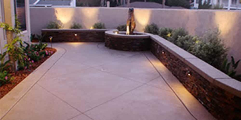 Outdoor Coloured Concrete